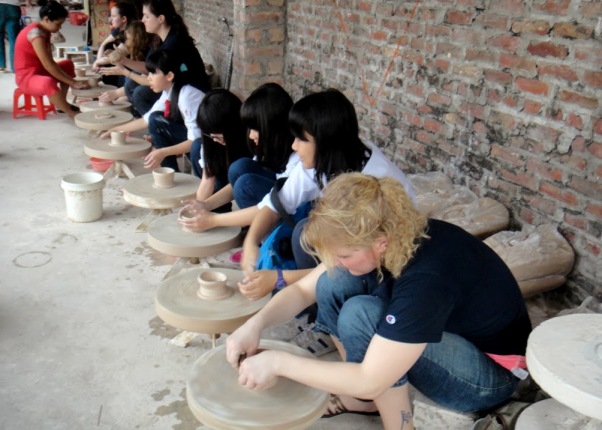 BAT TRANG POTTERY VILLAGE AND DUONG LAM ACIENT VILLAGE